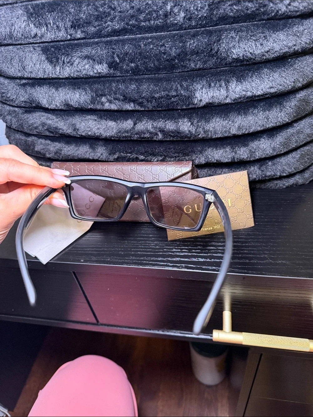 Gucci Black Sunglasses